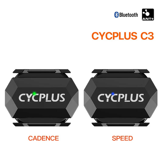 CYCPLUS Cadence Speed Dual Sensor Cycling Bicycle Accessories ANT+ BLE 5.0 Speedometer for XOSS Strava Bike Computer