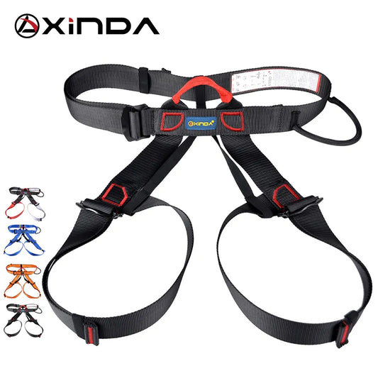 Xinda Outdoor Sports Harness Rock Climbing Harness Waist Support Half Body Safety Belt - My Store