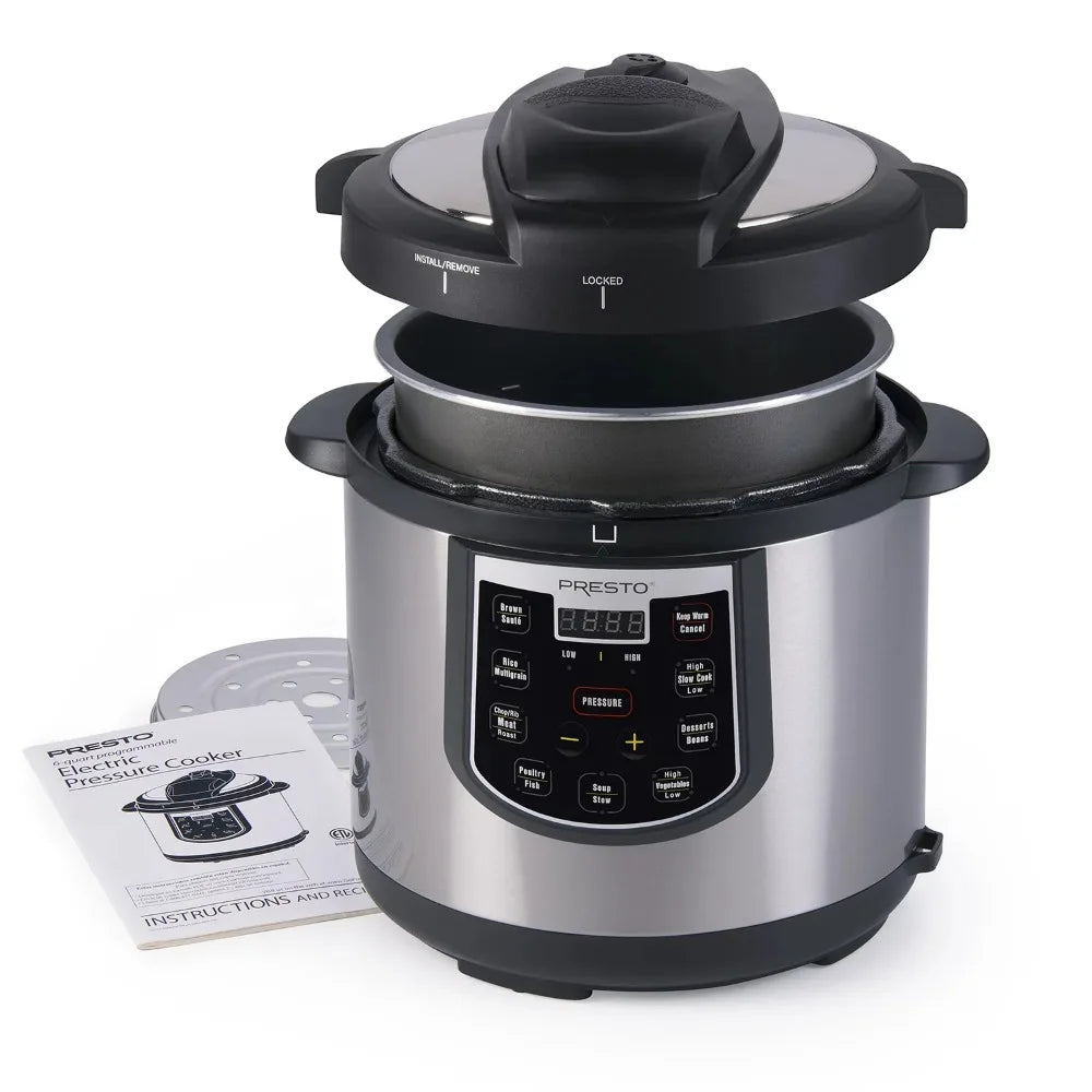 6-Quart Programmable Electric Pressure Cooker