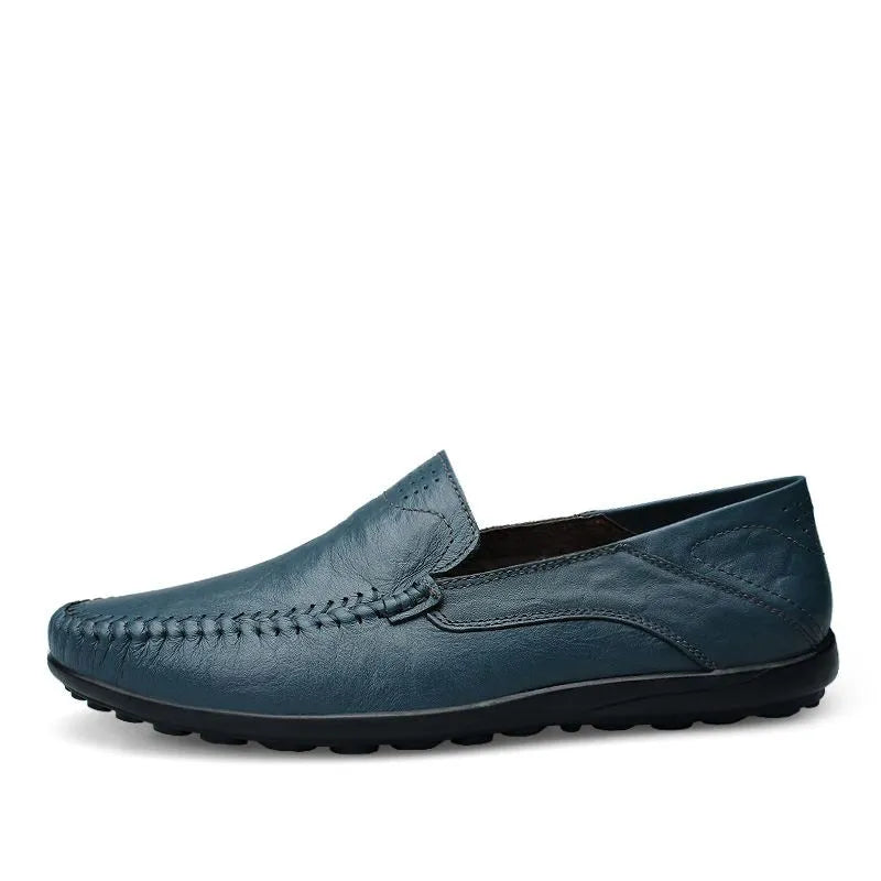 Genuine Leather Men Shoes Casual Luxury Brand Formal Men's Loafers Moccasins Italian Breathable