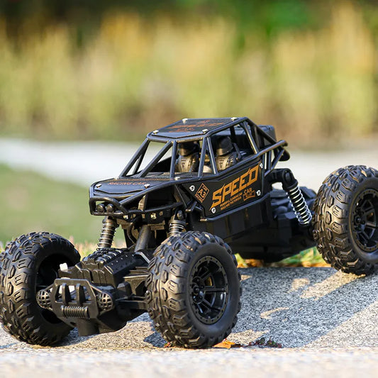 Alloy climbing mountain monster 4WD remote control car toy model 1:16 off-road vehicle rock climbing