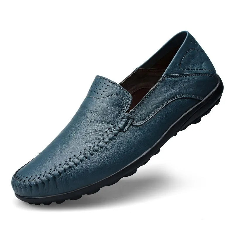 Genuine Leather Men Shoes Casual Luxury Brand Formal Men's Loafers Moccasins Italian Breathable