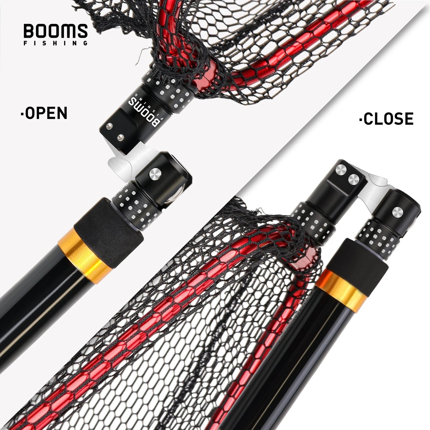 Booms Fishing TM1 Fishing Net Rod Connector Aluminum Alloy - My Store