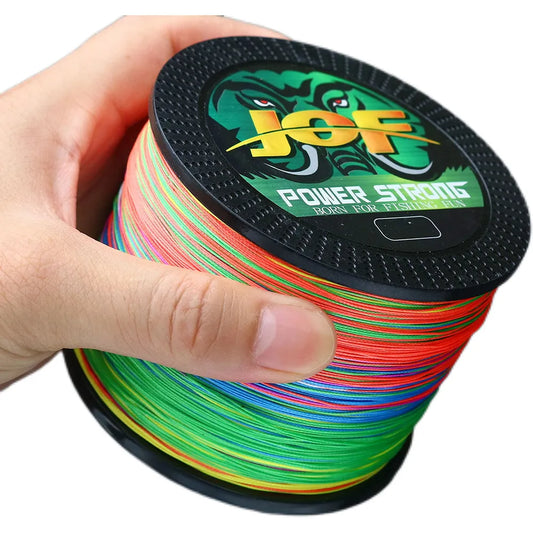 JOF X12 Carp Fishing Line 300M 500M 1000M 100M 12 Strands Braided  PE Wire Super Strong Durable Smooth Tackle - My Store