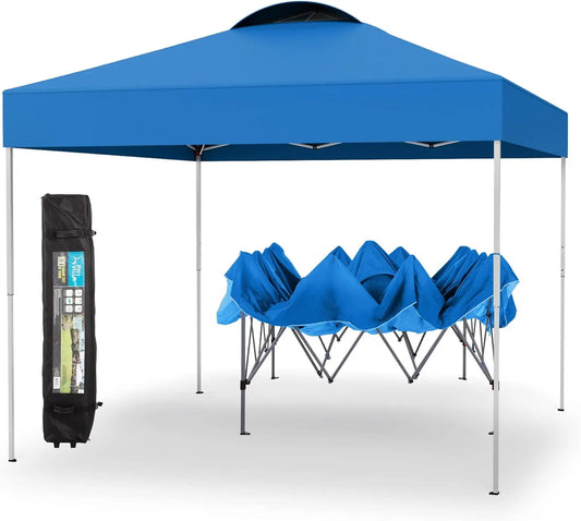 Outdoor Pop up Canopy 10'x10'/12'x12'/13'x13' with Sidewalls Tent Camping Sun Shelter-Series Party Tent, Shade for Patio Outdoor