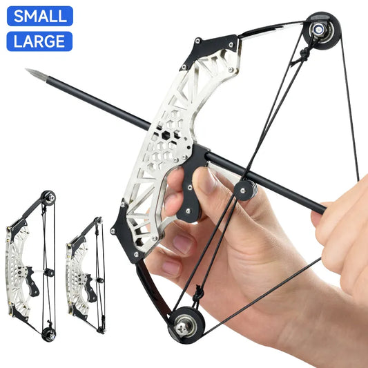 304 Stainless Steel Mini  Compound Bow Toy