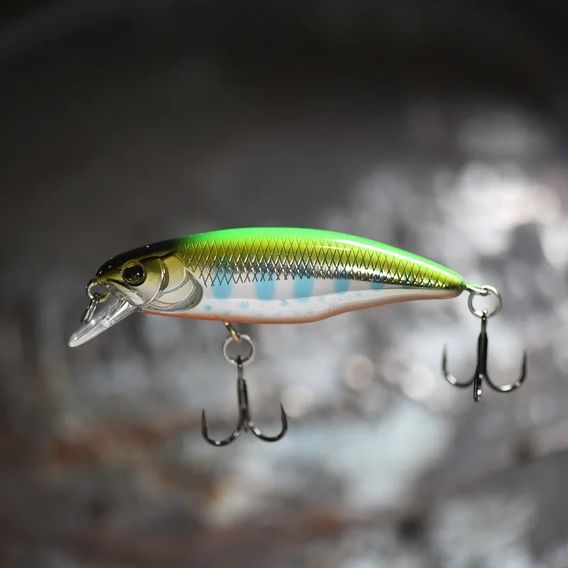 2023 New Model Sinking Minnow Fishing Lures 52mm 4.5g Jerkbait Bass Pike Carkbait Wobblers