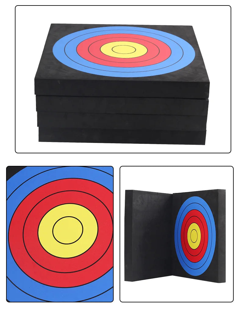 50*50cm 1/2pcs Archery EVA Foam Target Self Healing Bow Moving Hunting Shooting Practice Foam Board