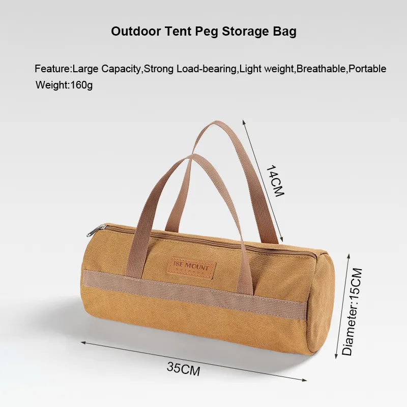 Outdoor Tent Peg Storage Bag - My Store