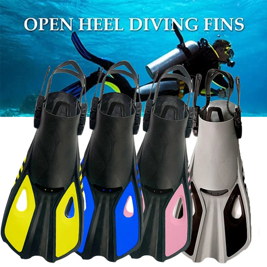 Flipper Silicone Professional Scuba Diving Fins Short Men women Snorkel Swimming Fins Kids Flippers